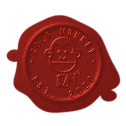 Golf Monkey wax seal, est. 2020